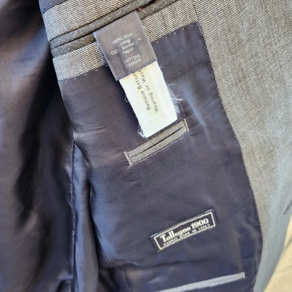 J Crew Ludlow Jacket Silver Grey Blazer Men's Size 40R